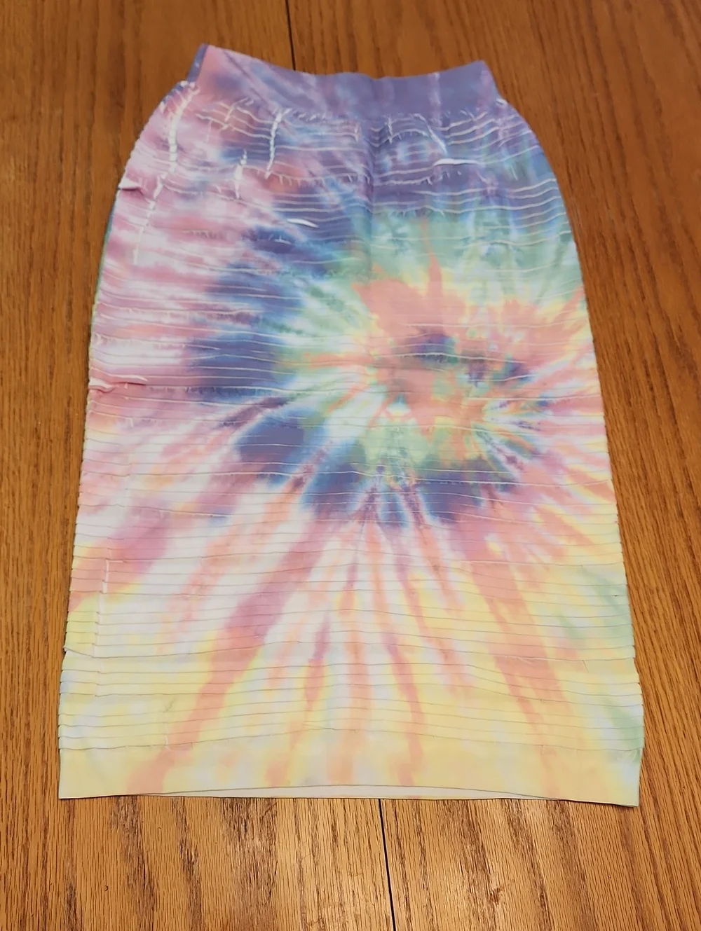2 Skirts For 1 Price! Trinity Tribe Pastel Tie-Dye Skirt And A Solid Grey Skirt